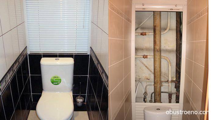 Как правильно спрятать трубы в ванной или туалете: варианты и нюансы