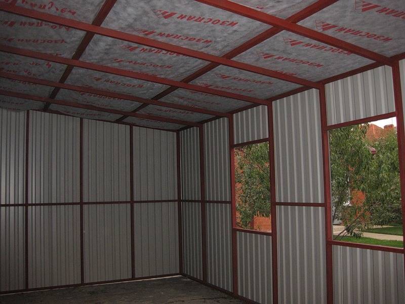 Как утеплить потолок в гараже: чем можно подшить изнутри потолочное перекрытие недорого своими руками, фото