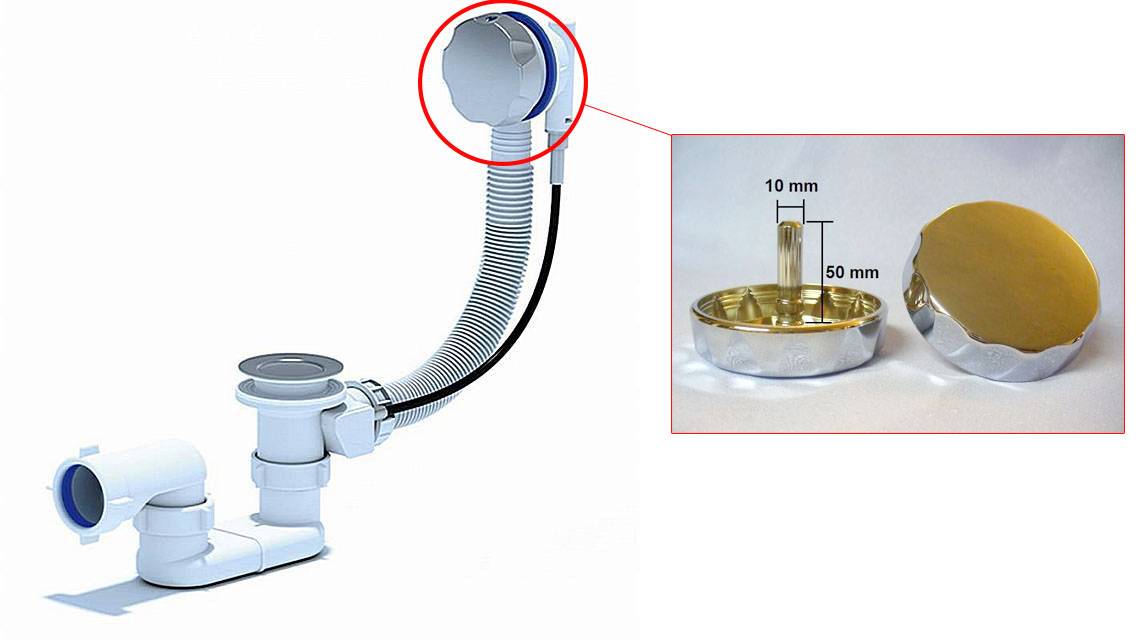 Универсальную систему обвязки для ванны можно подключить своими руками, установка не требует особых навыков