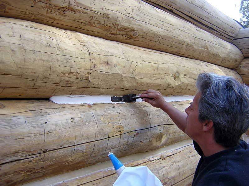 Технология теплый шов для деревянного дома