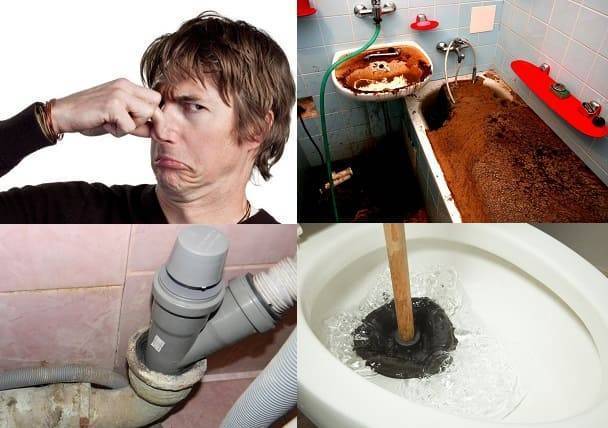 Почему в ванной пахнет канализацией и устранение неприятных запахов