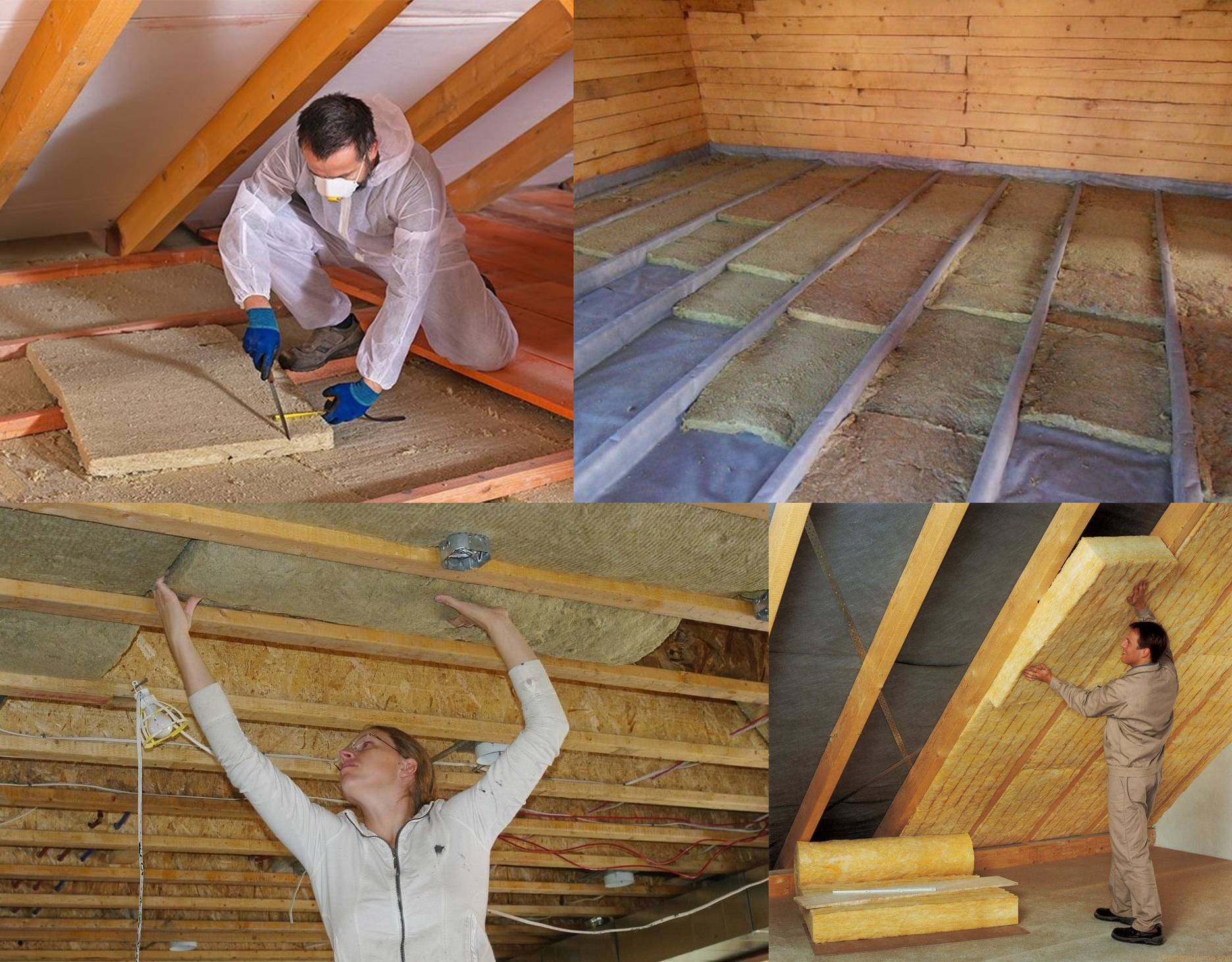 Утепление потолка в деревянном доме минватой. варианты утепления потолка минеральной ватой своими руками. утепление потолка — эффективный способ сбережения тепла.