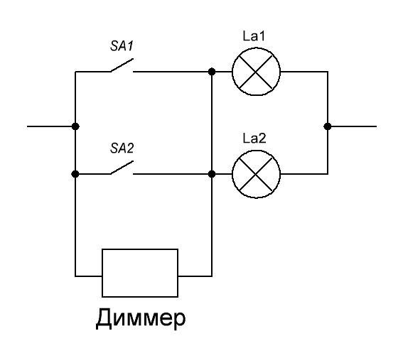 Диммер: особенности подключения автоматического регулятора постоянного тока, изготовление своими руками