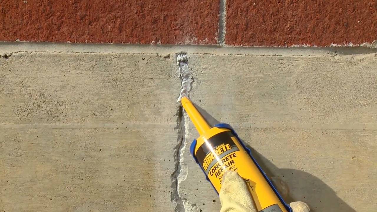 Герметик для заделки трещин в бетоне - строительный онлайн справочник