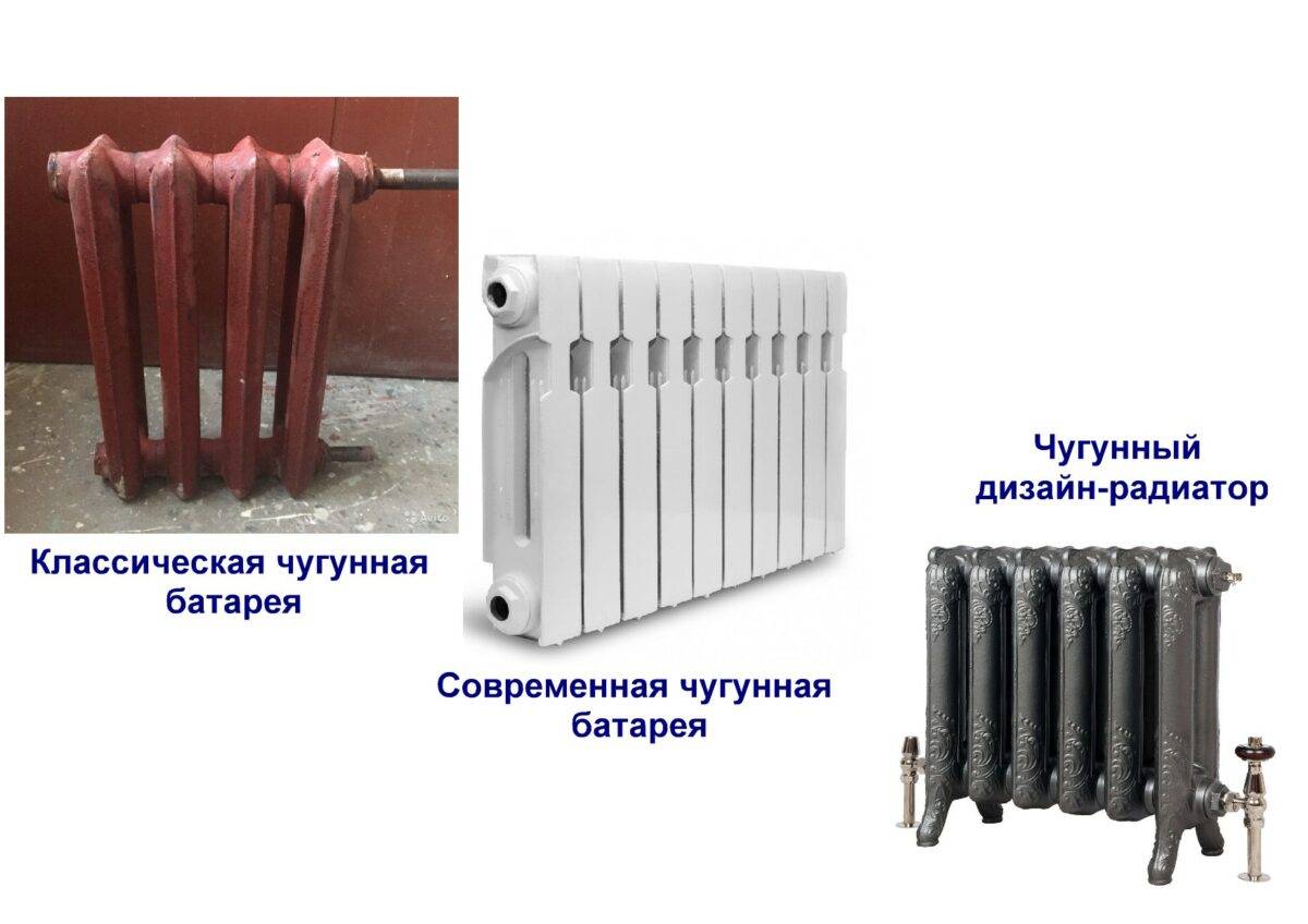 Радиаторы отопления чугунные технические характеристики и описание