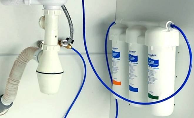 Подключение фильтра аквафор к водопроводу
контакты