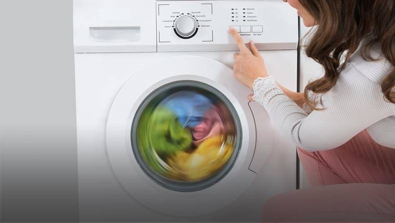 Обозначения на стиральной машине: полоскание и отжим