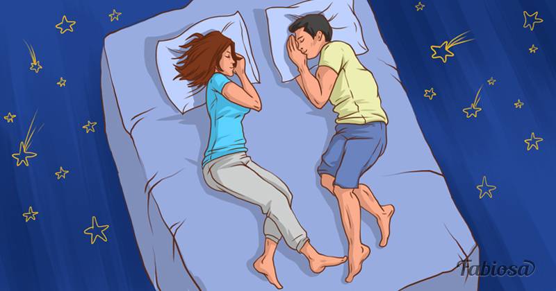 Скажите, в какой позе вы спите с партнёром и узнайте всю правду о ваших отношениях - тесты по картинке