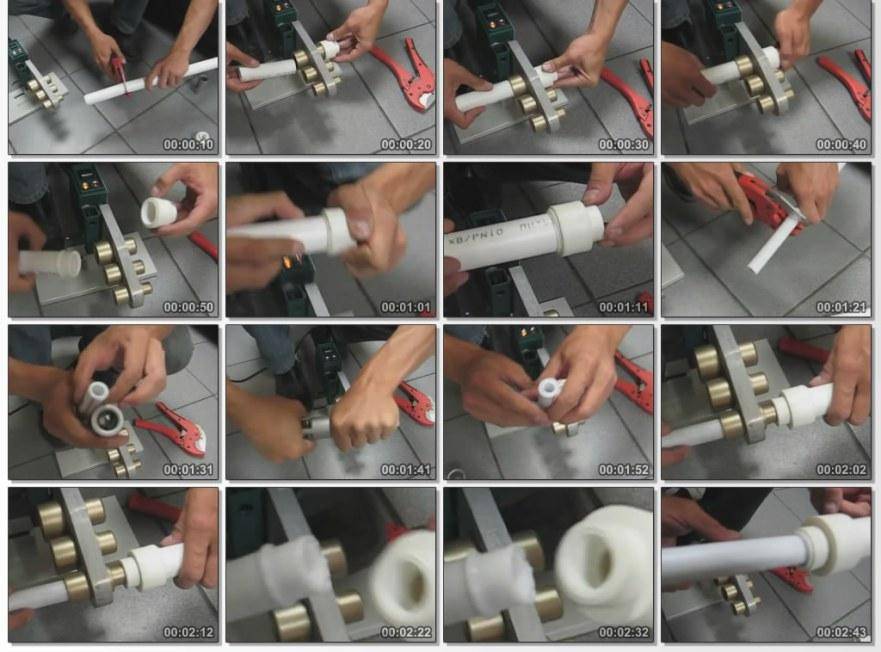 Учимся правильно паять полипропиленовые трубы для отопления - pechiexpert