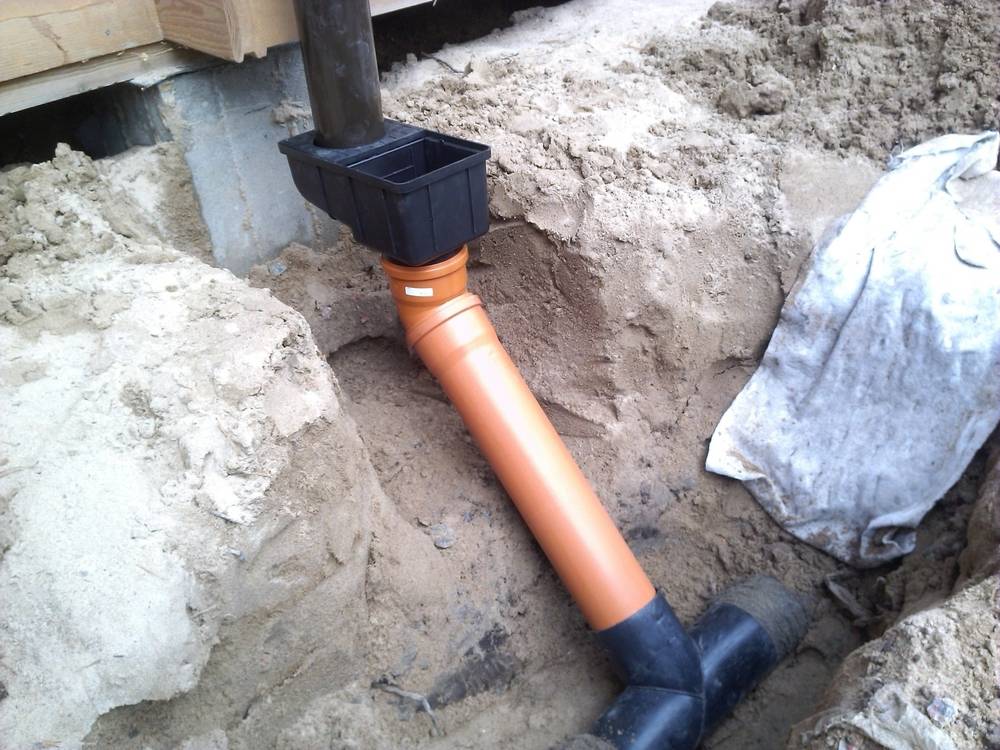 Правила выбора и условия монтажа труб для ливневой канализации