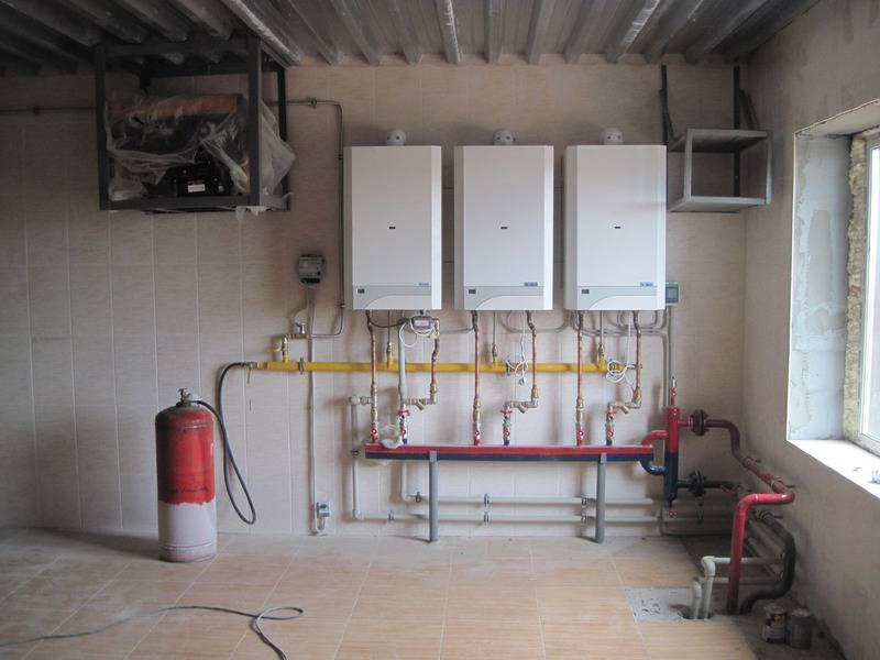 Схема отопления частного дома с газовым котлом и монтаж в квартире своими руками