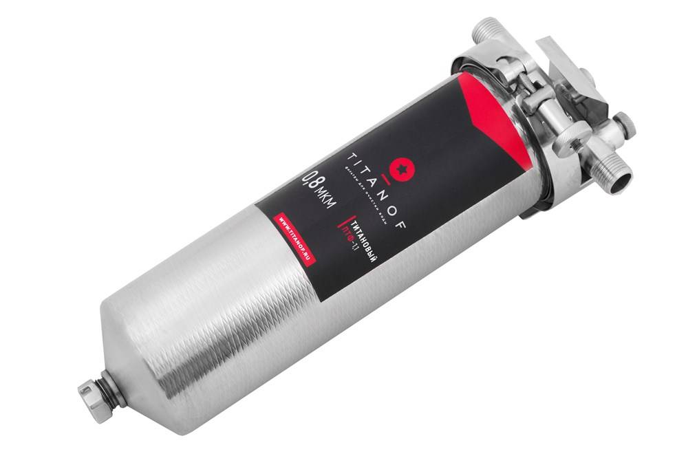 Титановый фильтр для очистки воды titanof : отзывы, работает или нет