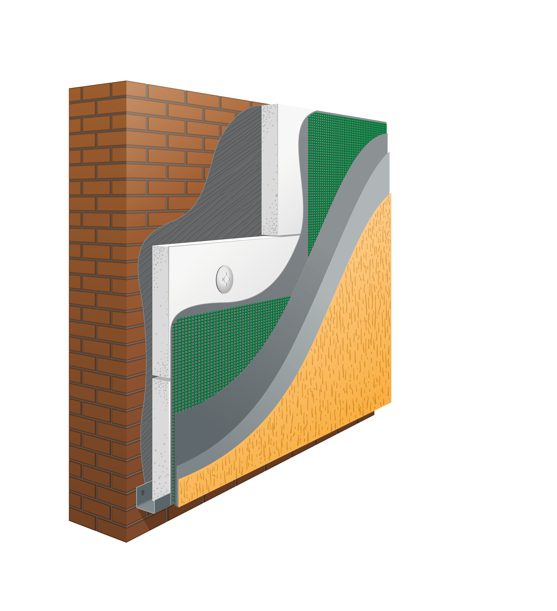 Преимущества двухслойного решения для фасадов от isover