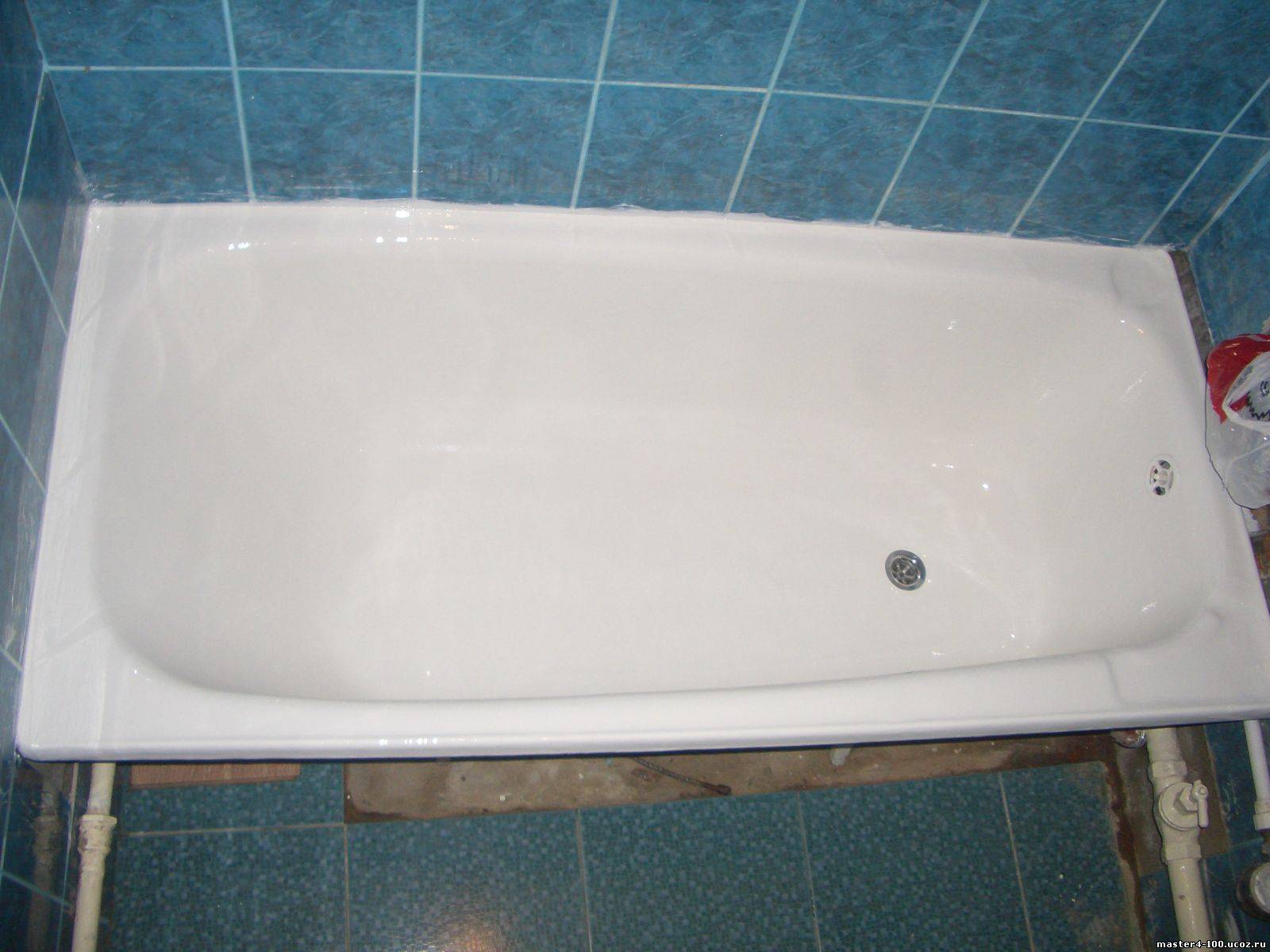 Как отреставрировать фрагмент эмалированной ванны: освещаем в общих чертах