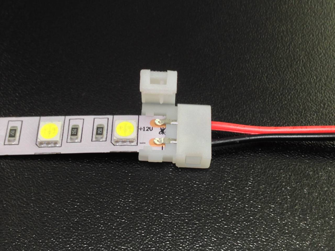 Как подключить светодиодную ленту к проводам без пайки - 2 способа. без коннекторов и паяльника.