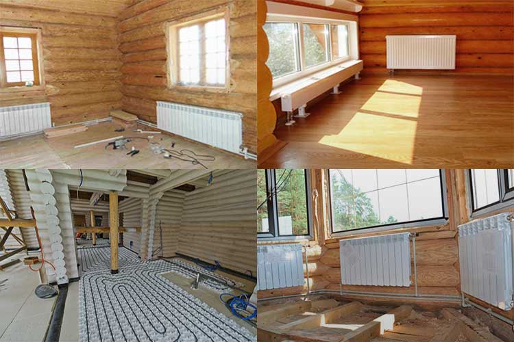 Отопление в деревянном доме: сравнительный обзор подходящих систем - все об инженерных системах