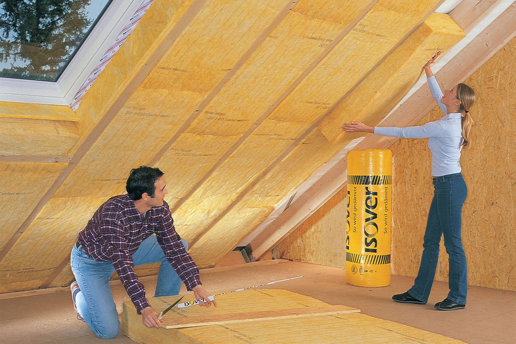 Как утеплить потолок минватой: основные принципы и гидроизоляция