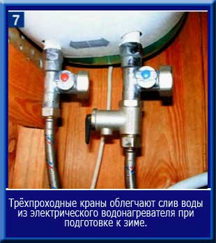 3 способа слить воду с водонагревателя аристон и других