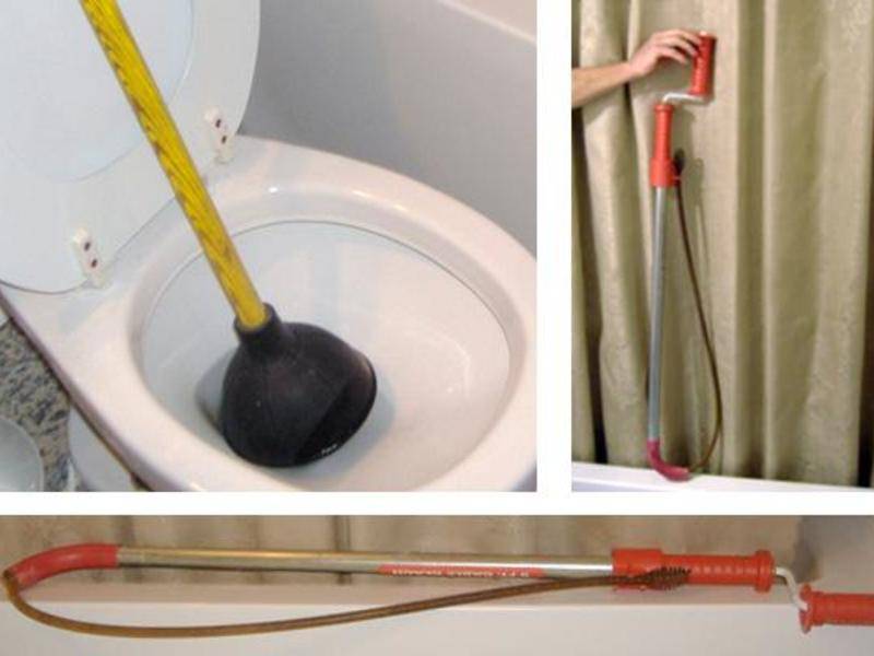Как прочистить унитаз в домашних условиях тросом, вантузом и химией?