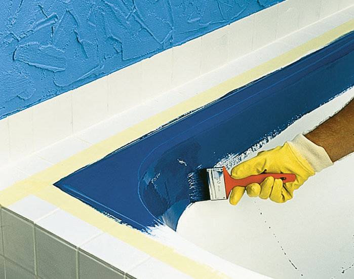 Краска для чугунной ванны: как покрасить ванну в домашних условиях