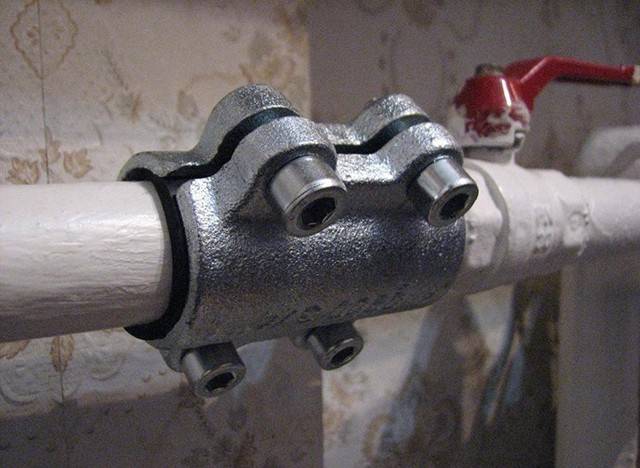 Как заделать течь в трубе: экстренные способы без перекрытия водопровода