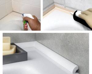 Защитим ванную комнату от плесени и грибка: выбор и установка бордюра