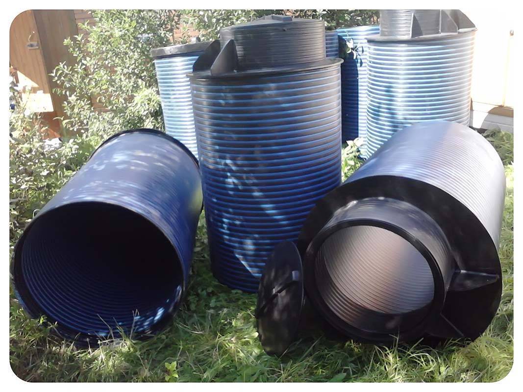 Пластиковые трубы большого диаметра: использование изделий в обустройстве колодца для питьевой воды