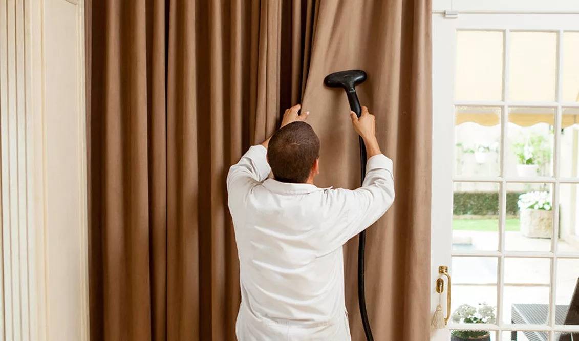 Как стирать шторы правильно: насколько часто нужно и при какой температуре > все про дом