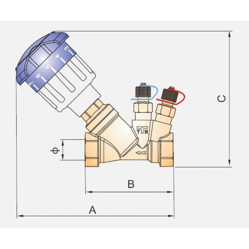 Балансировочный клапан для системы отопления - выбор и установка