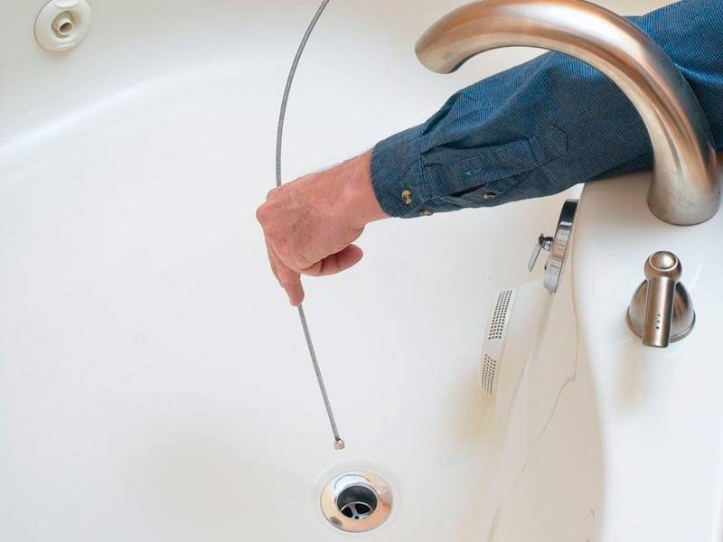 Засорилась ванна: как прочистить в домашних условиях