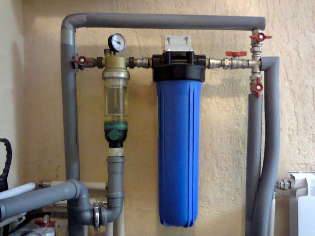 Фильтр грубой механической очистки воды для квартиры