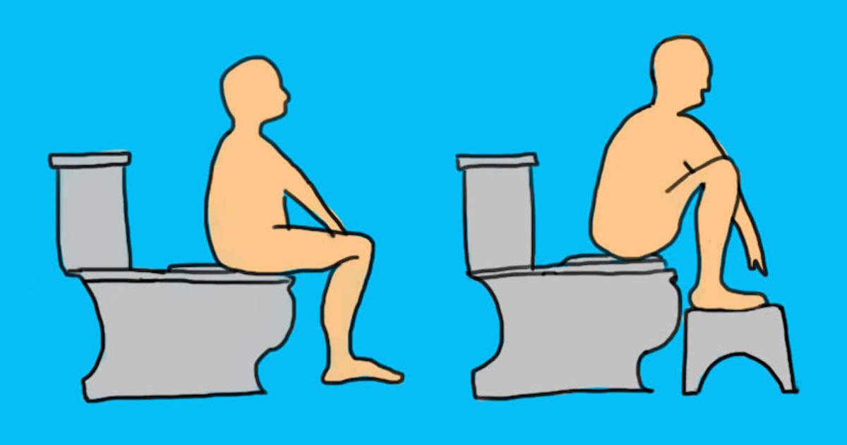 Что делать, если долго сидишь в туалете?