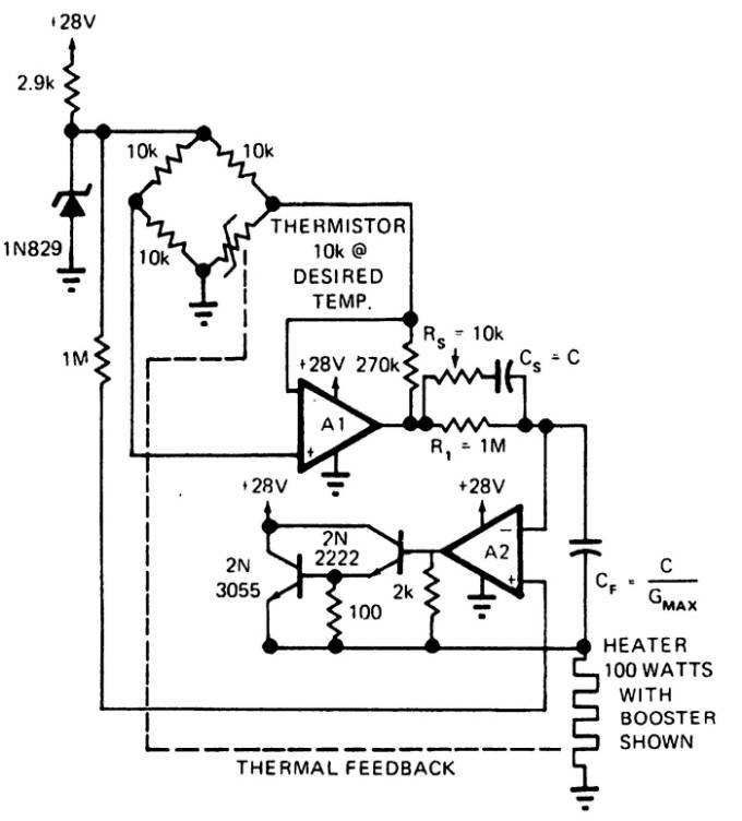 Схема для сборки простого терморегулятора (термостата) в домашних условиях