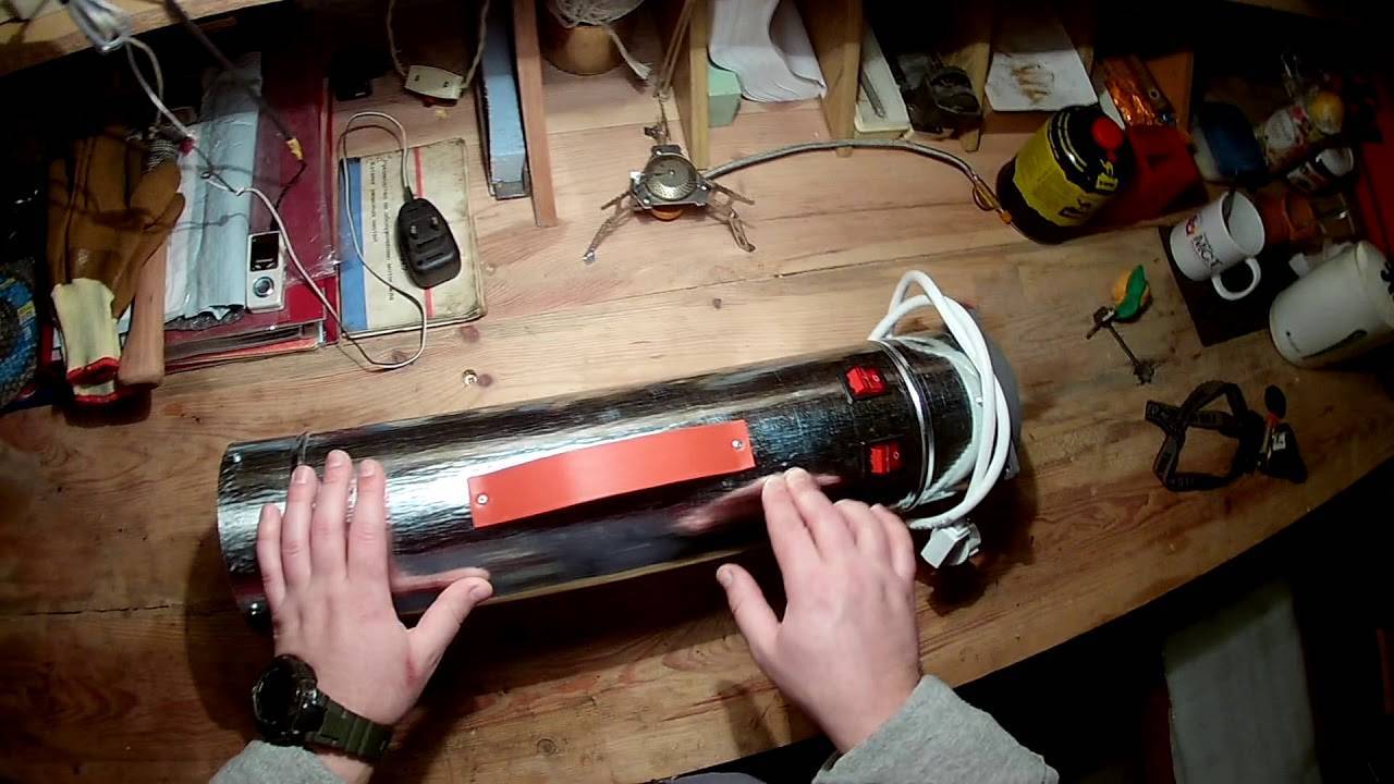 Как сделать электрообогреватель из подручных материалов своими руками