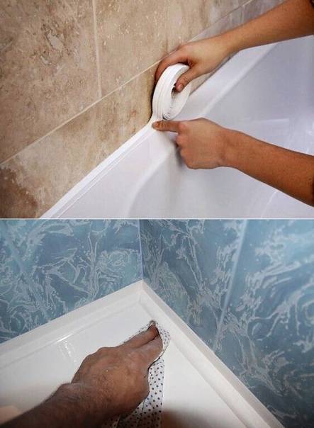 Как герметизировать ванную своими руками