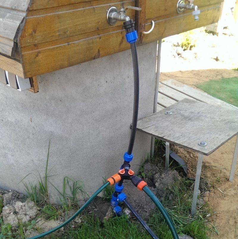Как провести водопровод на даче своими руками