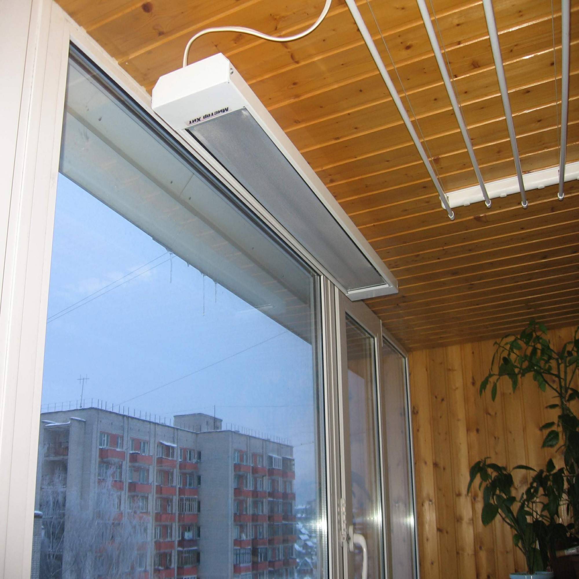 Как обогреть балкон и лоджию зимой: виды обогревателей, методы отопления