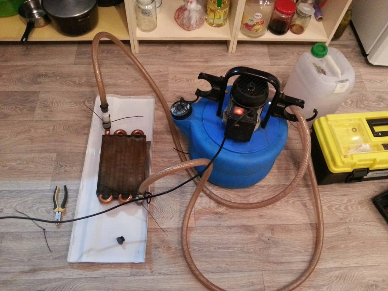 Как и чем промыть теплообменник газового котла в домашних условиях