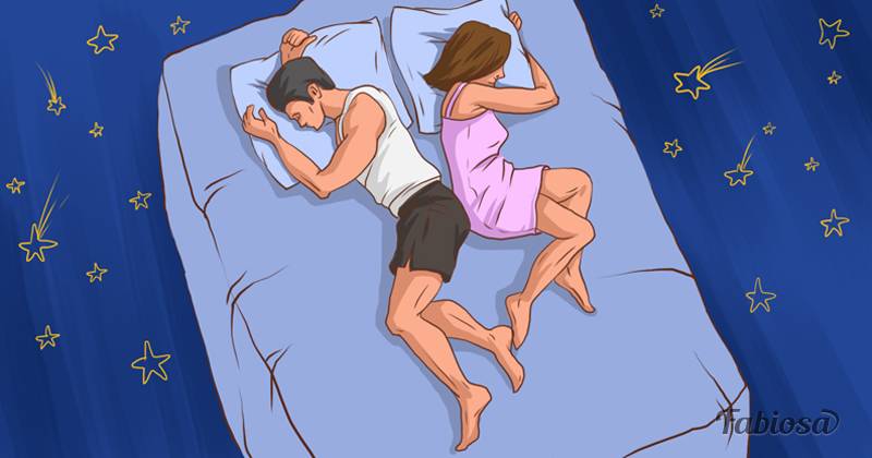 Спать в обнимку: позы для сна вдвоем и их толкование