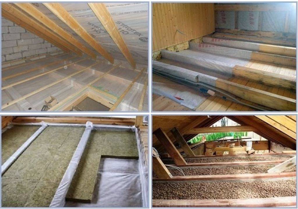Как утеплить потолок в бане с холодной крышей: лучшие способы и инструкции!