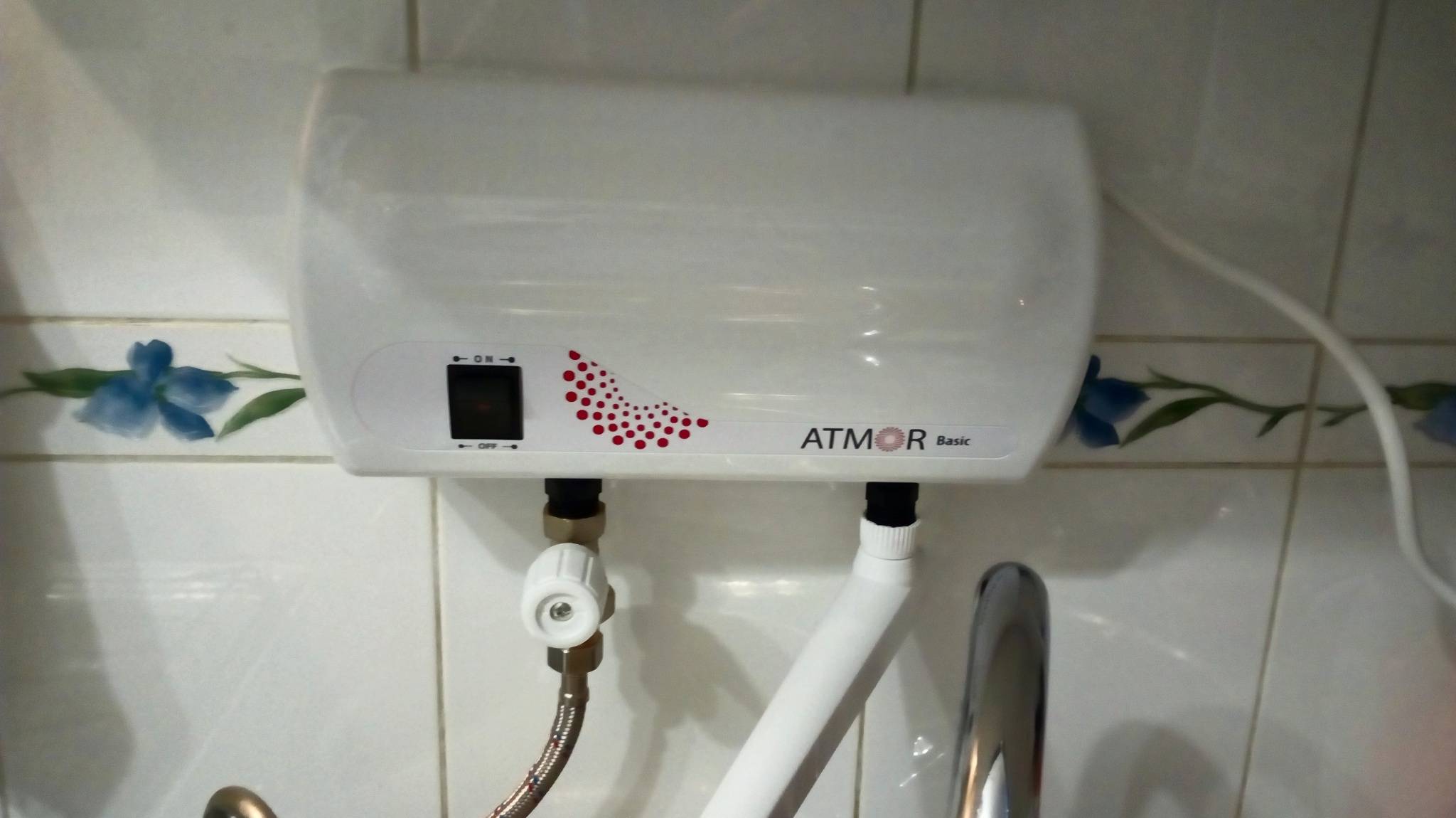 Виды проточных водонагревателей фирмы atmor