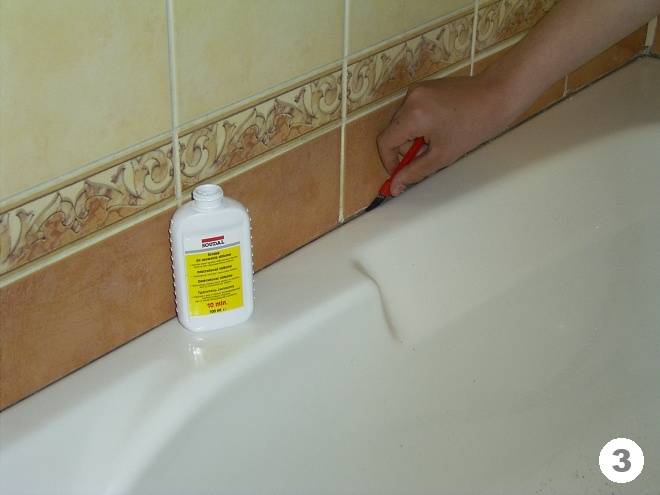 Как убрать старый силиконовый герметик в ванной: чем снять и заменить на новый