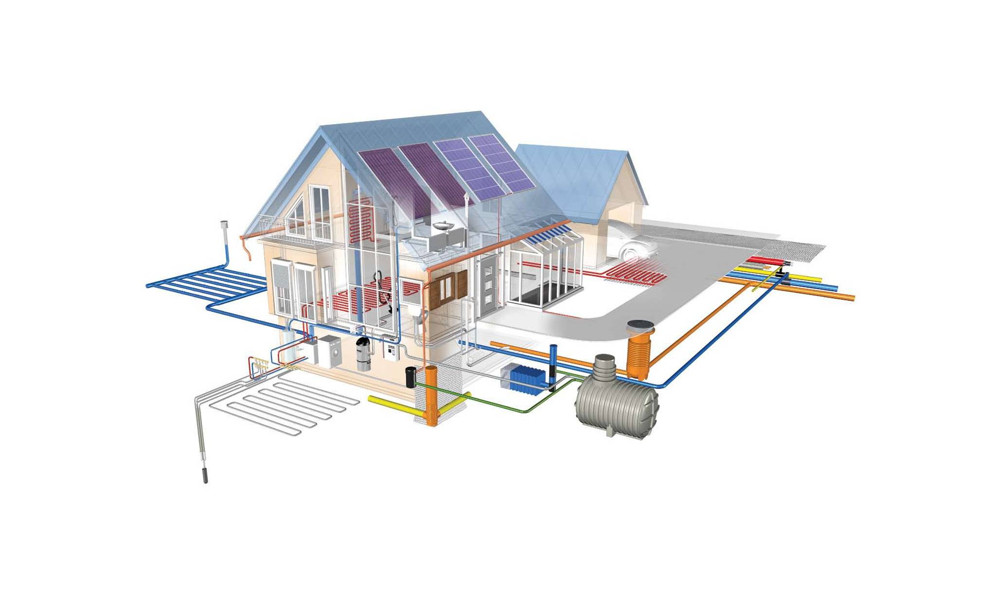 Проектирование отопления дома: обзор основных шагов при составлении проекта и расчетах