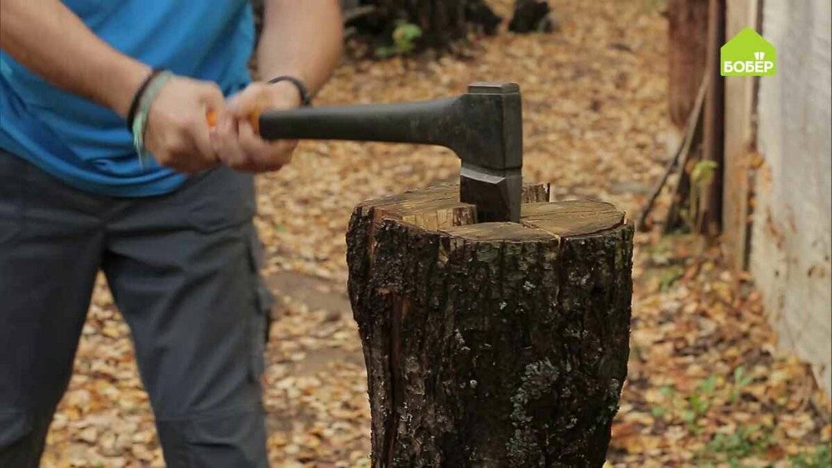Грамотный выбор колуна для колки дров