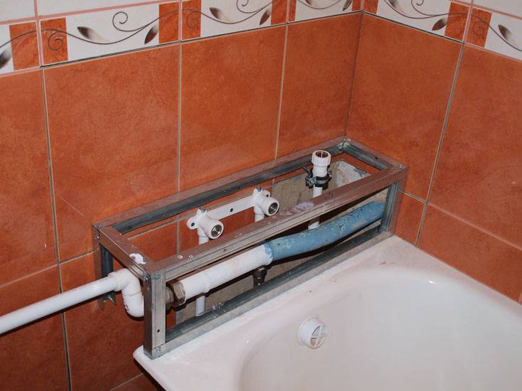 Как спрятать трубы в ванной: варианты - ремонт и дизайн