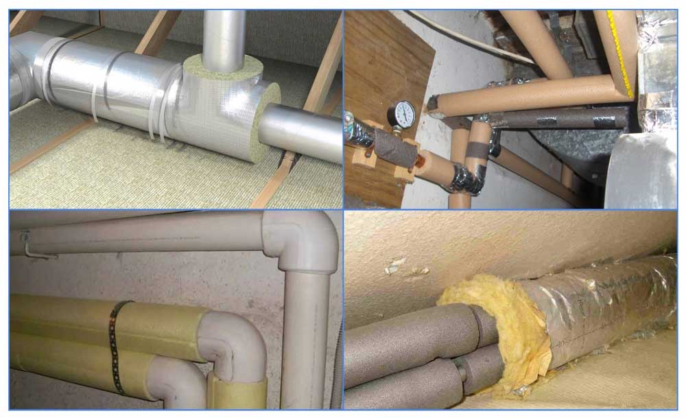 Утеплитель для труб отопления: правильное утепление труб в подвале, теплоизоляция труб отопления на чердаке, на улице, выбор материала, фото и видео подсказки