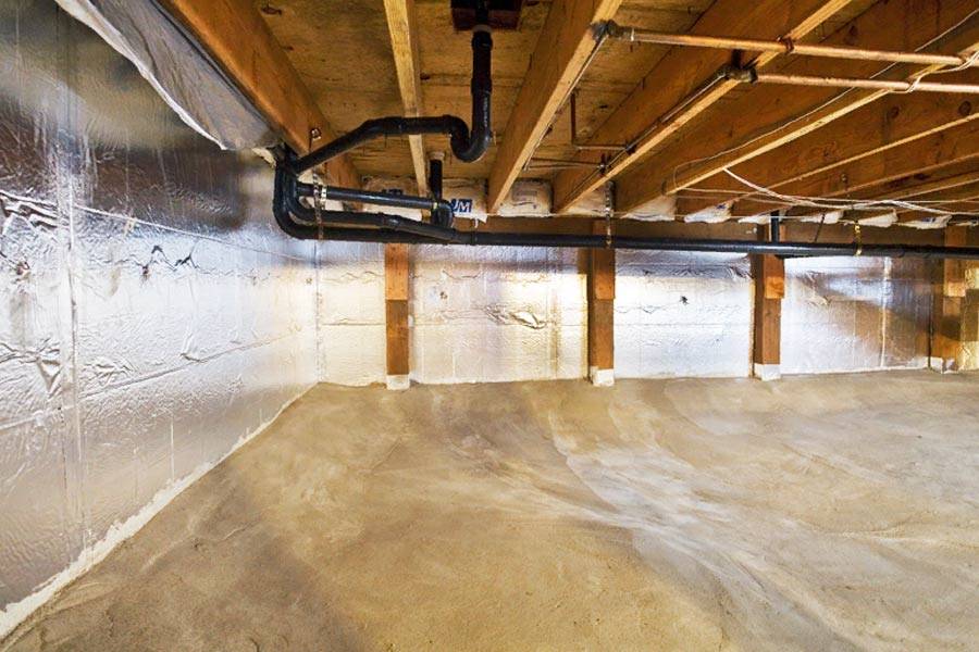 Утепление бетонного потолка изнутри: выбор материала, монтаж